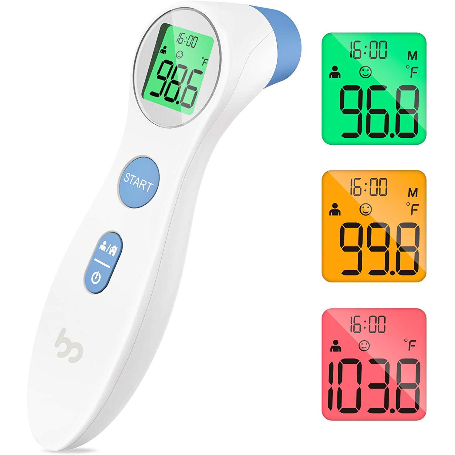 Femometer Infrared Non-Contact Forehead Thermometer for $4.32
