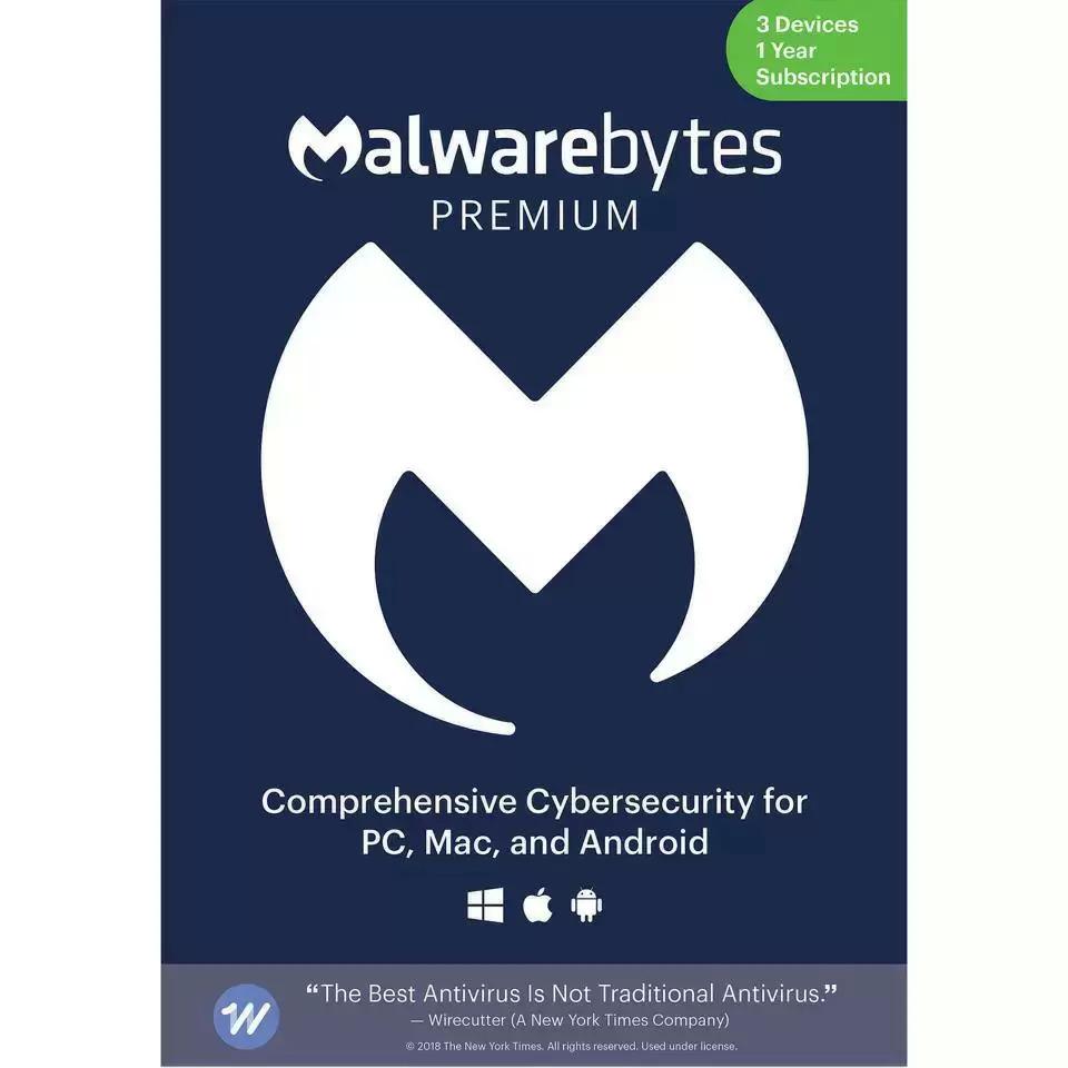 Malwarebytes Anti-Malware Premium 4.0 for 3 Devices for $14.99