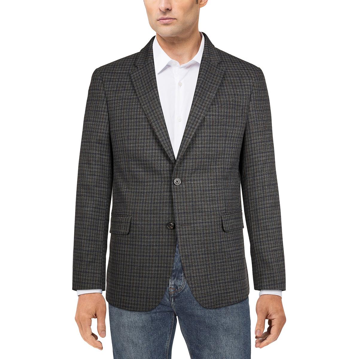 Tommy Hilfiger Mens Modern-Fit Patterned Blazer for $33.29 Shipped