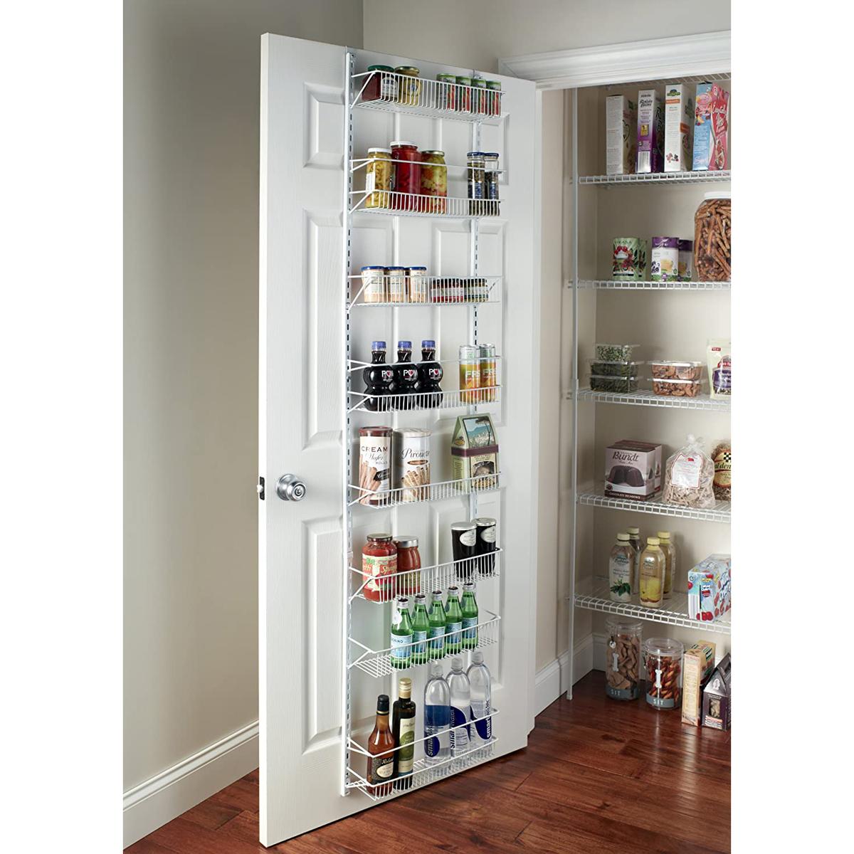 ClosetMaid Adjustable 8-Tier Wall and Door Rack for $33.99 Shipped