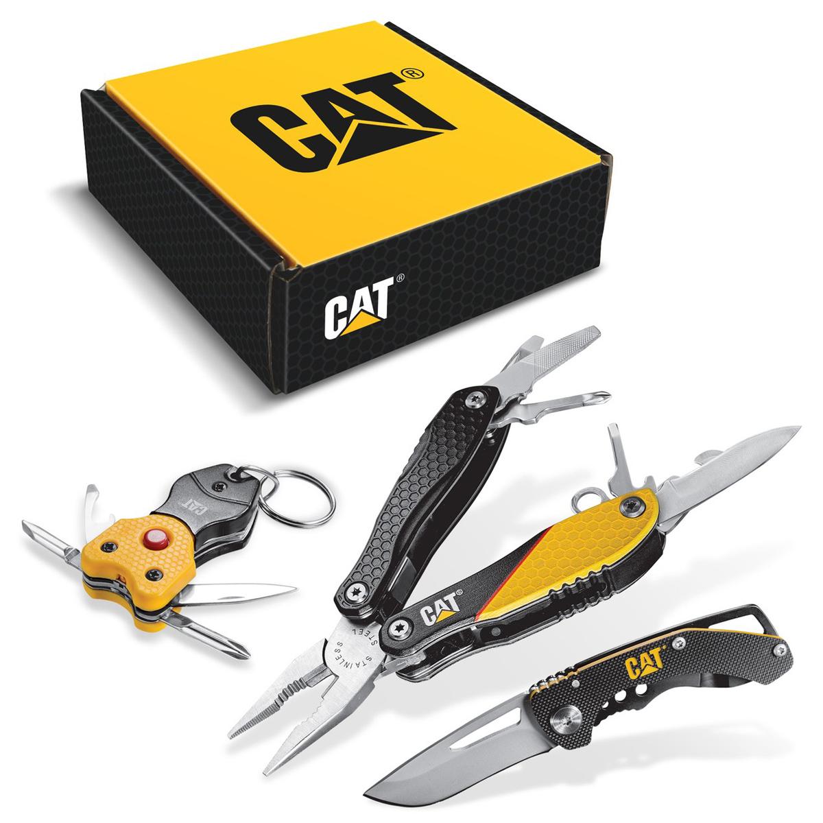 CAT 3-Piece Multi-Tool and Pocket Knife Bundle for $23.99 Shipped