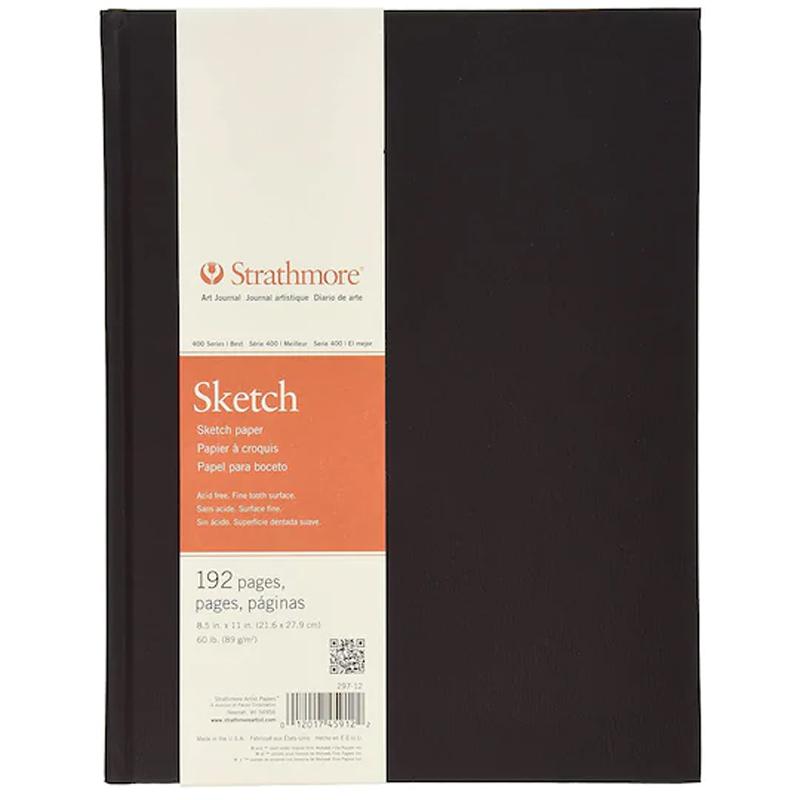 Strathmore 192-Page Hardbound Sketchbook for $10