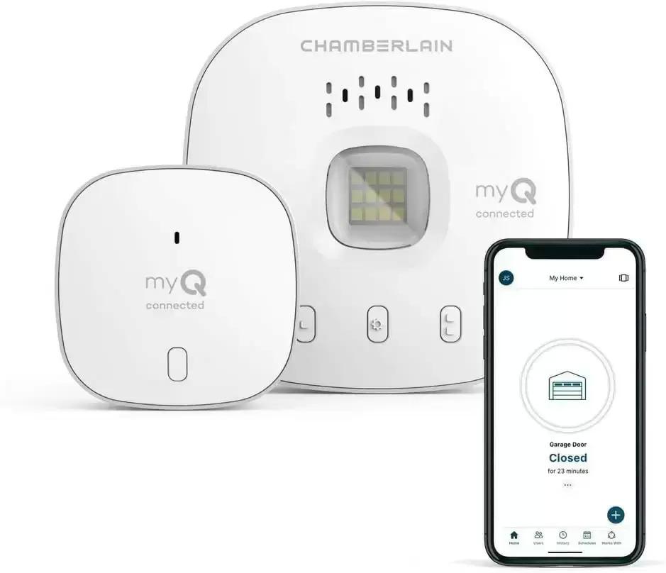 myQ Chamberlain Smart Garage Door Opener for $18.99