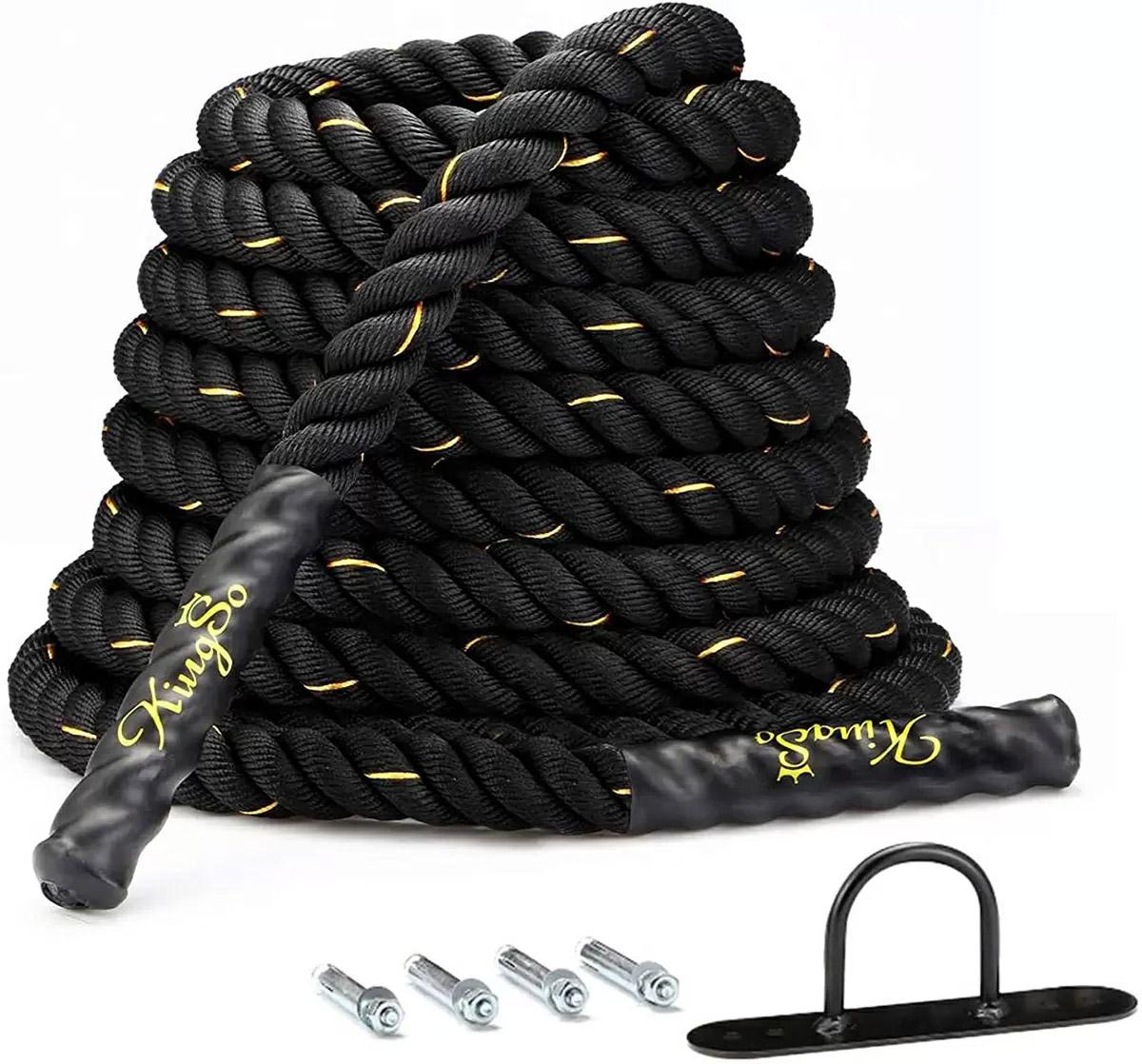 30ft KingSO Dacron Workout Battle Rope for $34.97 Shipped