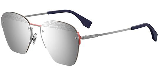 Fendi Geometric Rimless Aviator Sunglasses for $89 Shipped