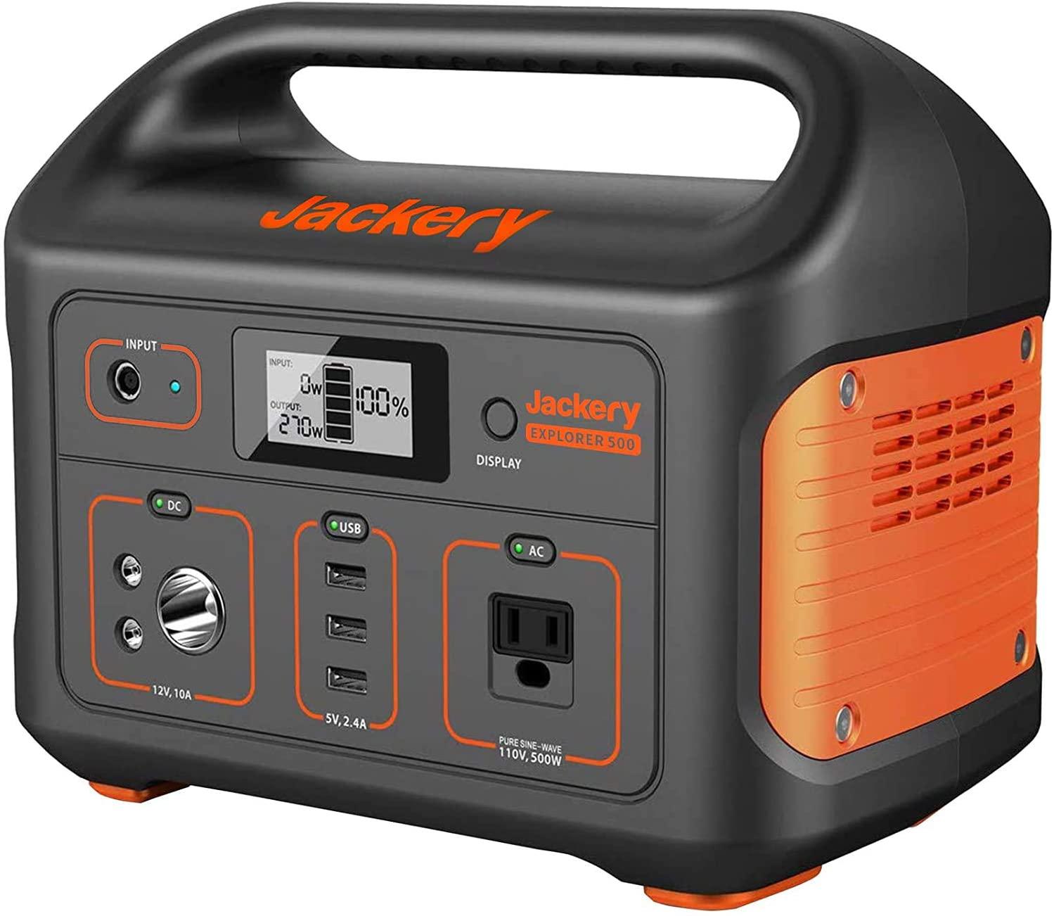Jackery 518Wh Portable Power Station 500 Lithium Battery Pack for $419.99 Shipped