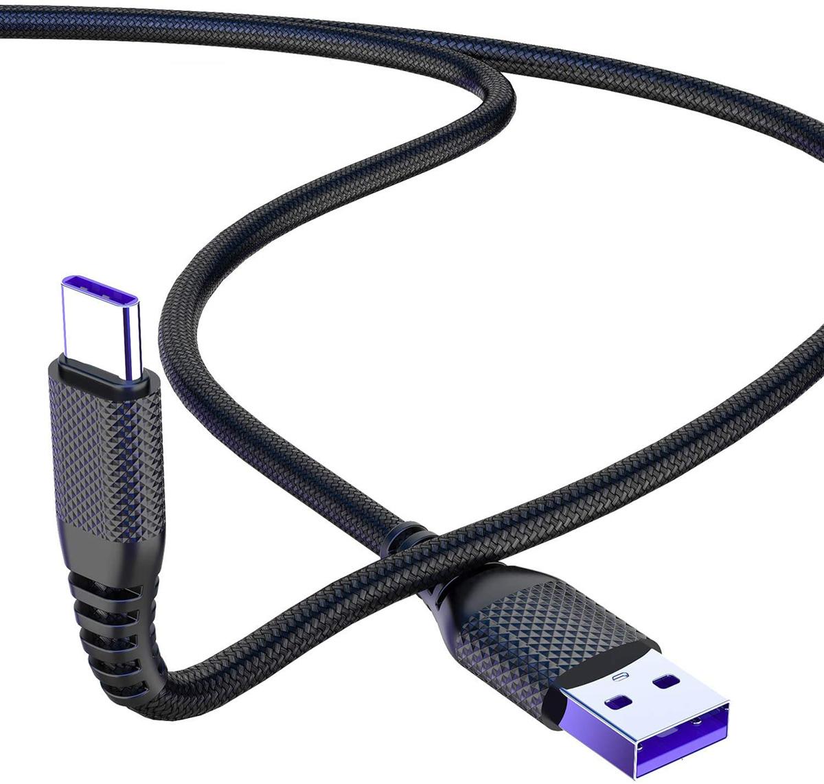 2 10ft Cabepow USB A to Type C Charging Cables for $3.99