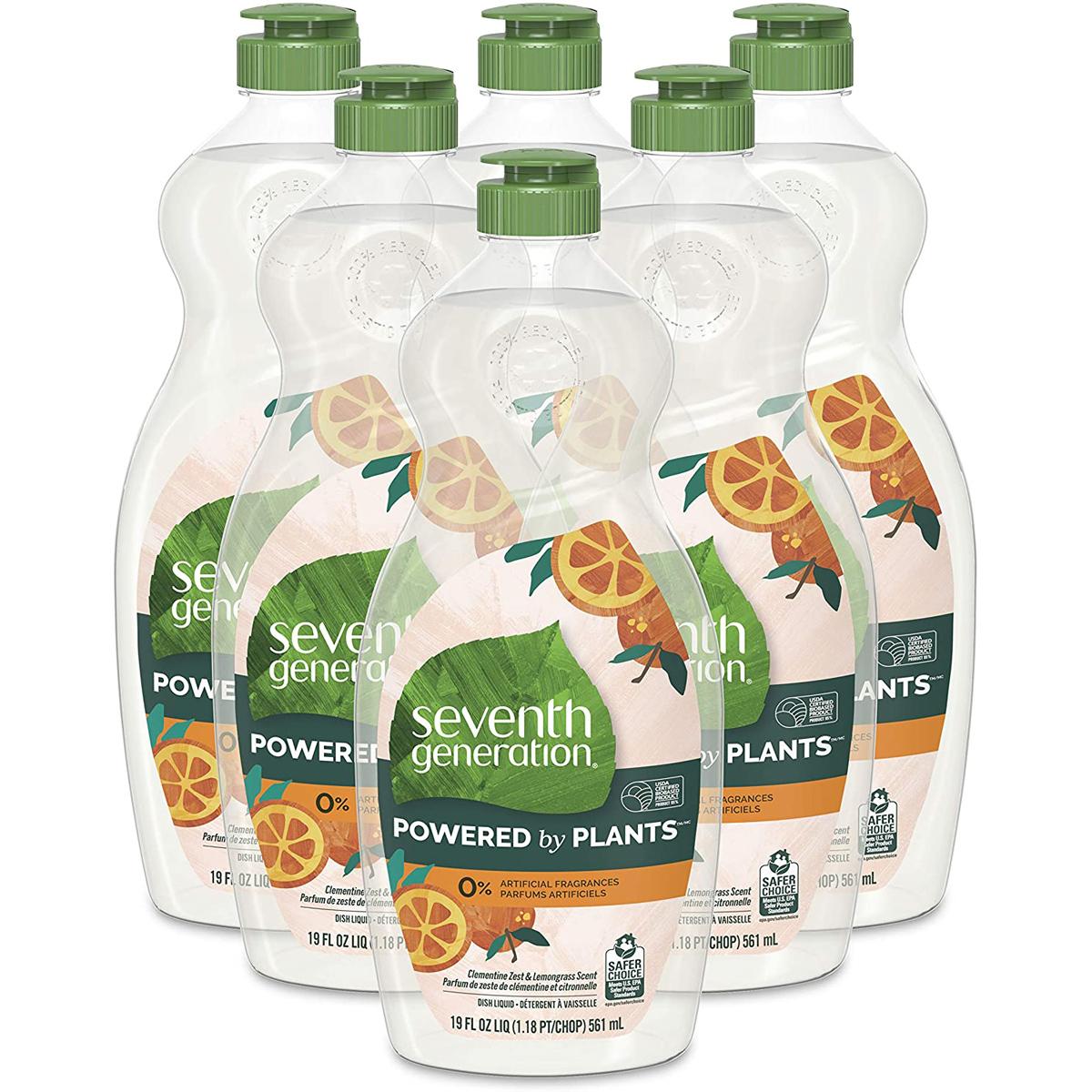 6 Seventh Generation Dishwasher Detergent Gel for $12.46 Shipped