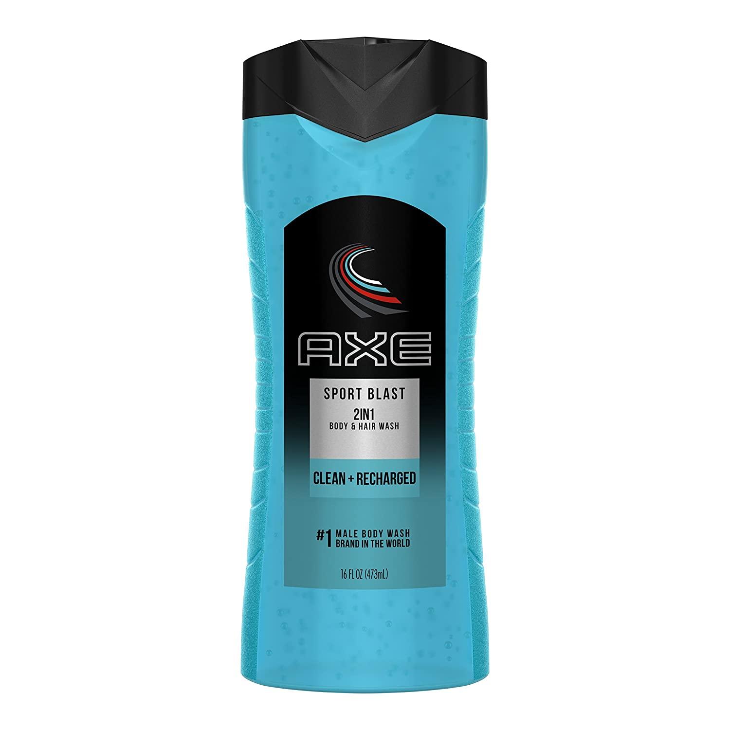 Axe Sport Blast 2-in-1 Body Wash and Shampoo for $2.16 Shipped