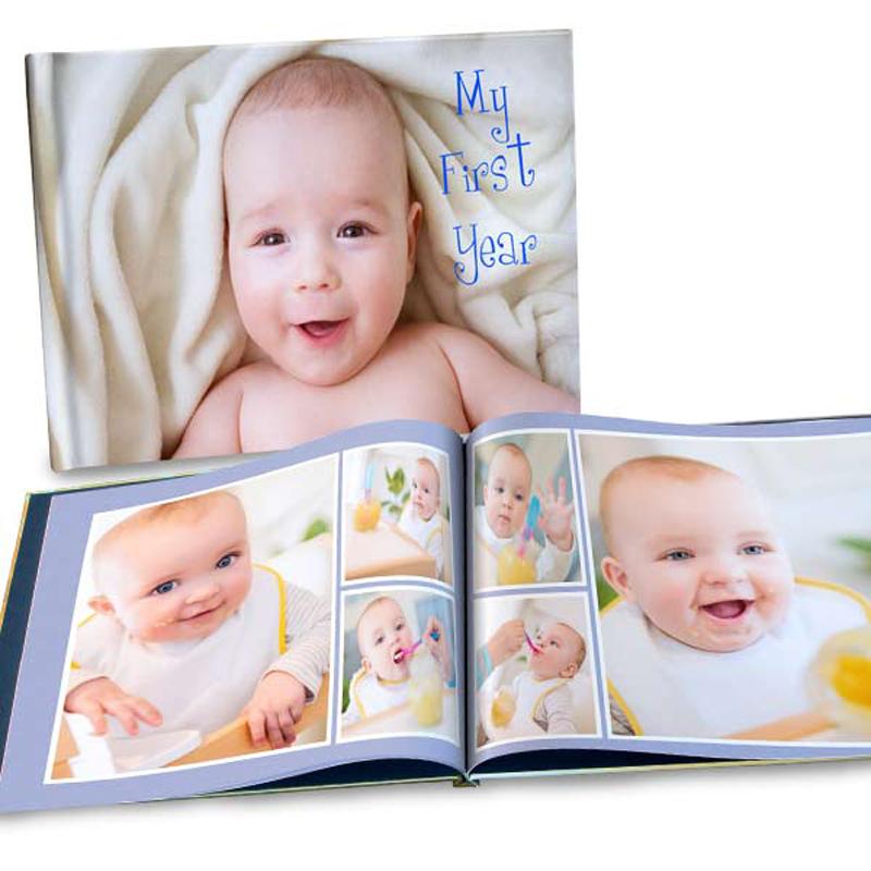 20-Page Snapfish 8x11 Custom Hardcover Photo Book for $12.99 Shipped
