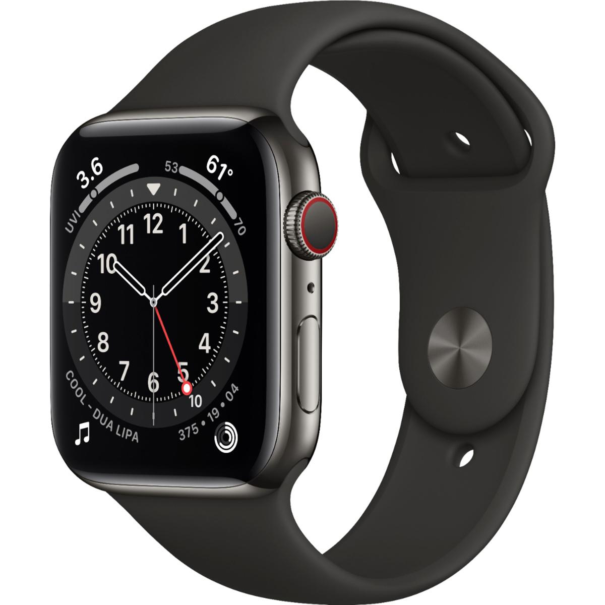Apple Watch Series 6 Stainless Steel Cellular 44mm Smartwatch for $585.93 Shipped