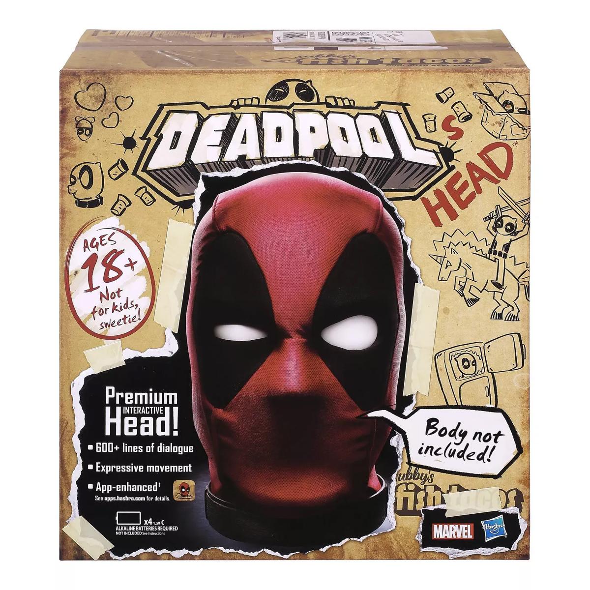 Marvel Legends Deadpool\'s Head Premium Interactive Head for $49.99 Shipped