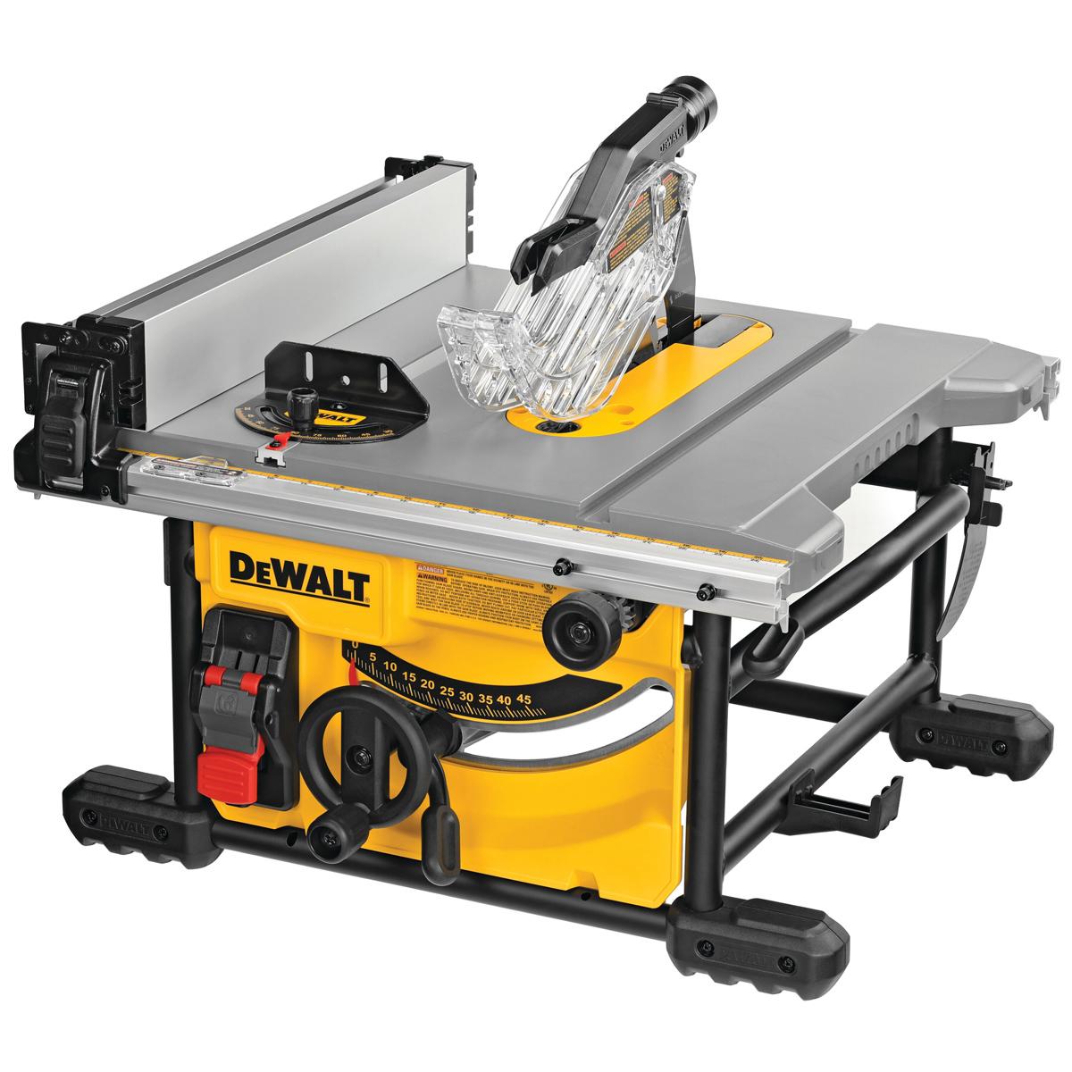 DeWALT Compact Jobsite Table Saw with Compact Table Saw Stand for $299 Shipped