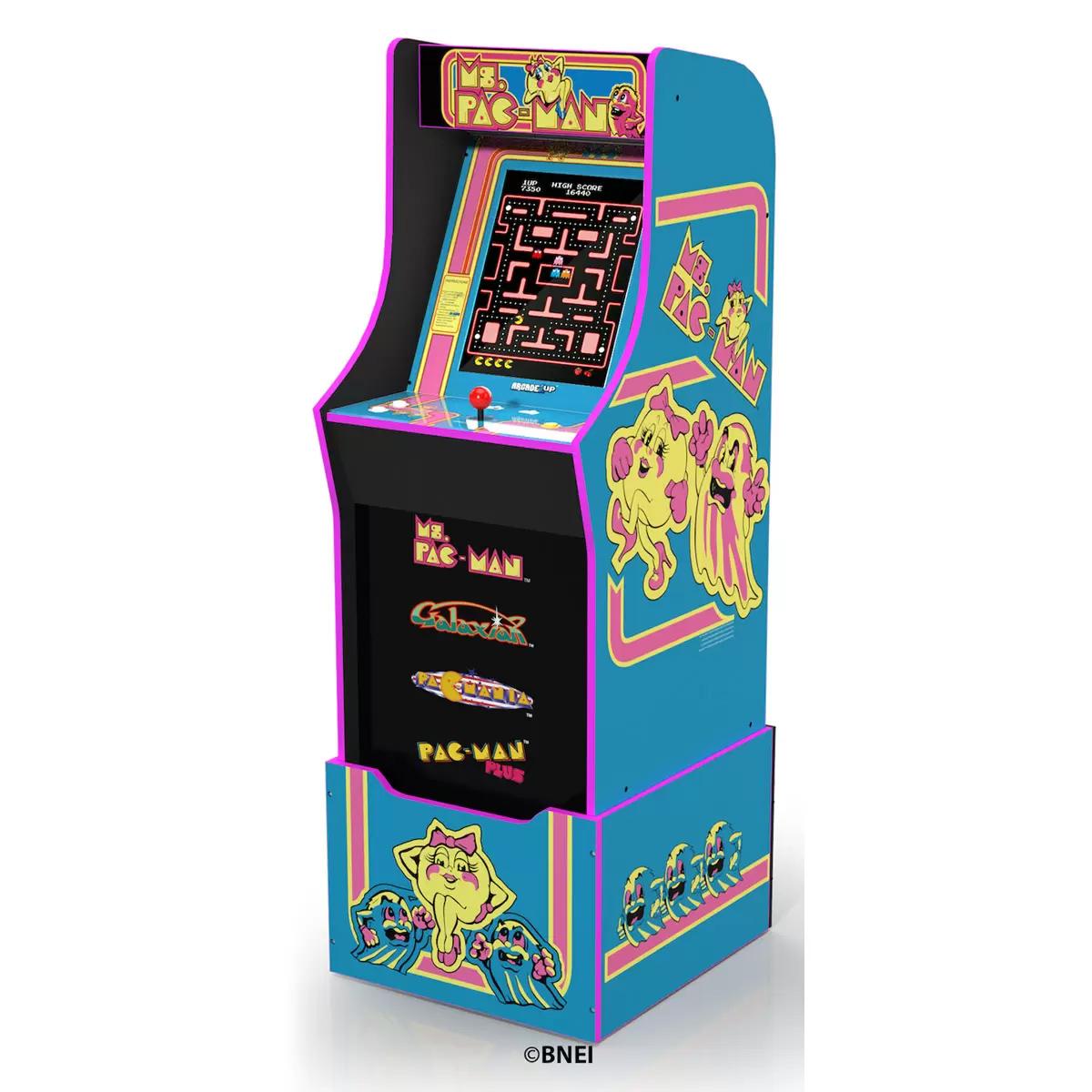 Arcade1Up Ms Pacman Arcade Machine with Riser for $246.51 Shipped