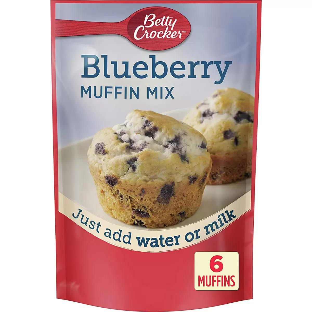 9 Betty Crocker Blueberry or Cornbread Muffin Mix for $6.57 Shipped