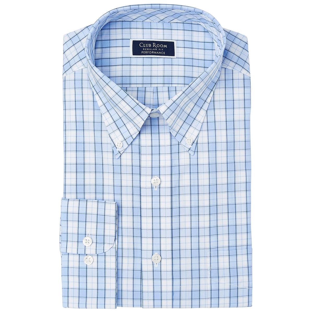 Club Room Mens Performance Dress Shirt for $7.96