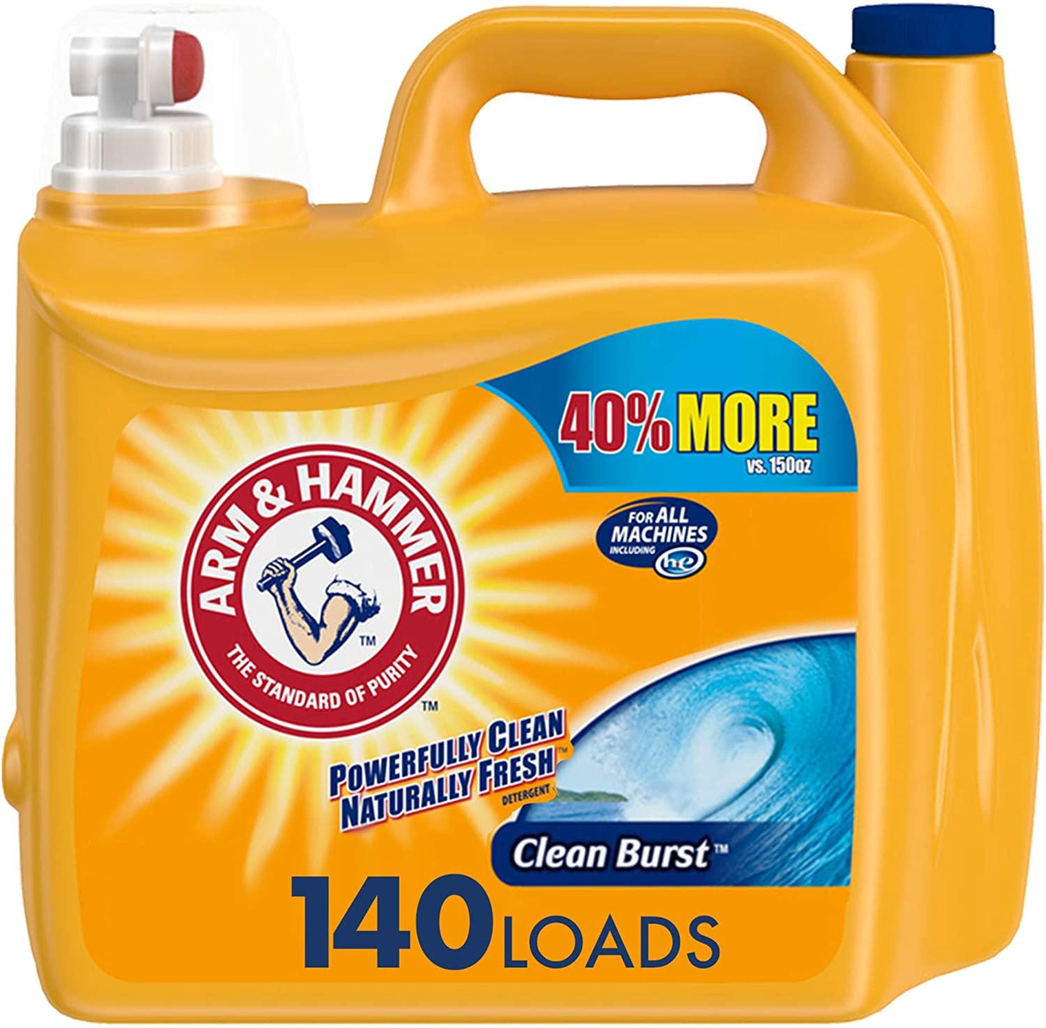 210Oz Arm and Hammer Liquid Laundry Detergent for $7.64