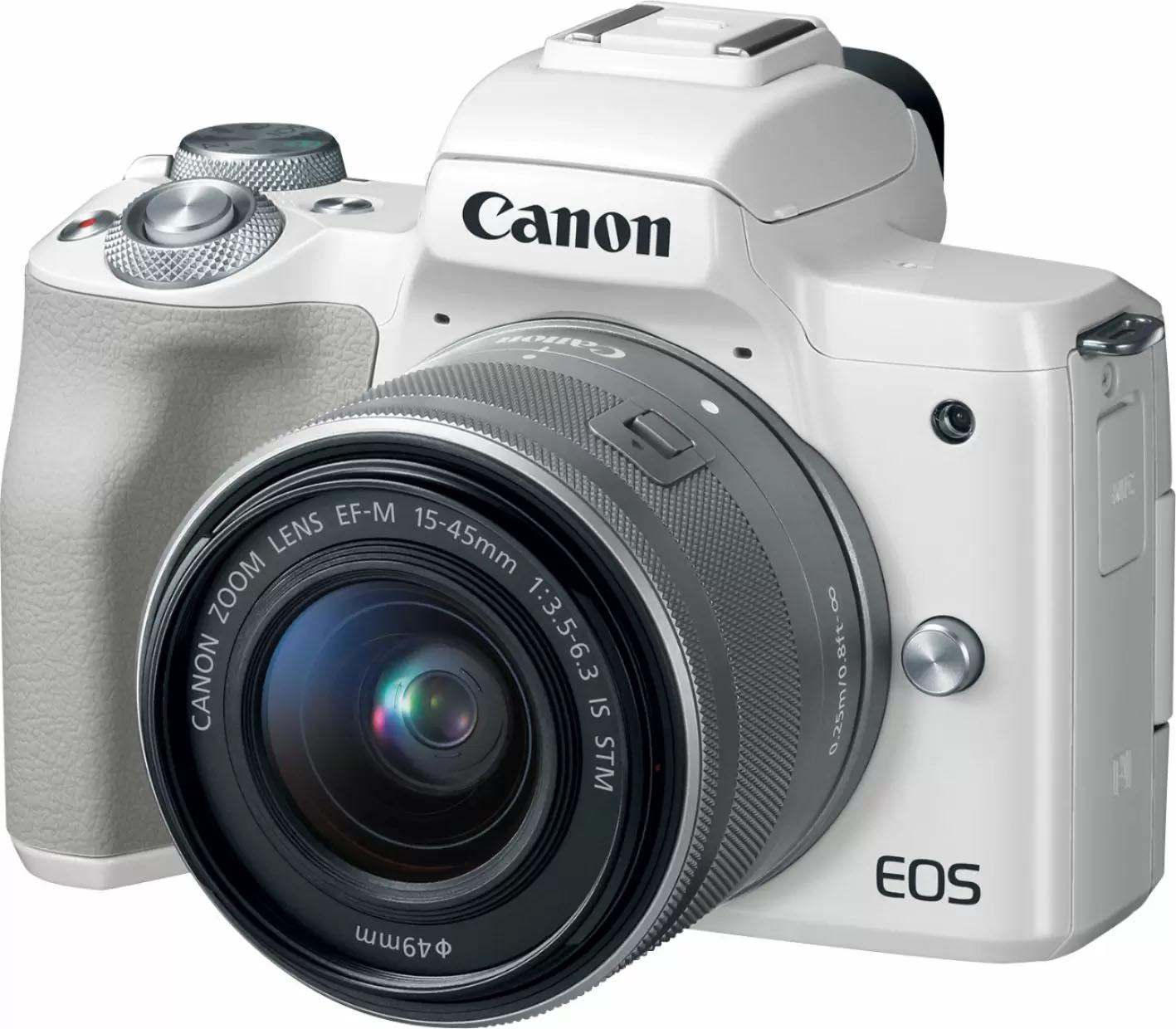Canon M50 EF-M 15-45mm Digital Mirrorless Camera for $499.99