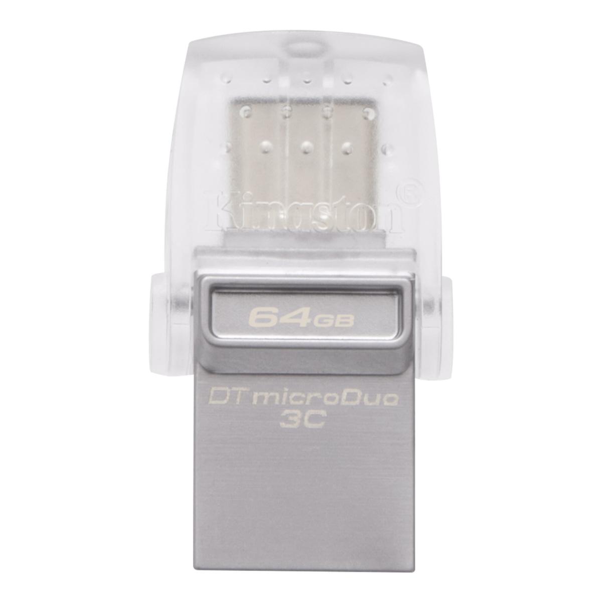 Kingston DataTraveler microDuo 3C USB and USB Type-C Flash Drive for $9.99 Shipped
