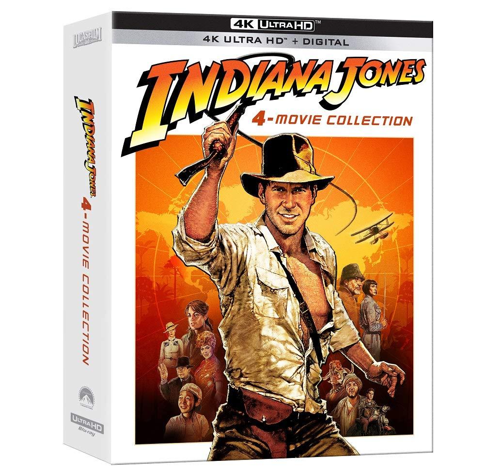 Indiana Jones 4-Movie Collection 4K Ultra HD + Digital for $55.28 Shipped