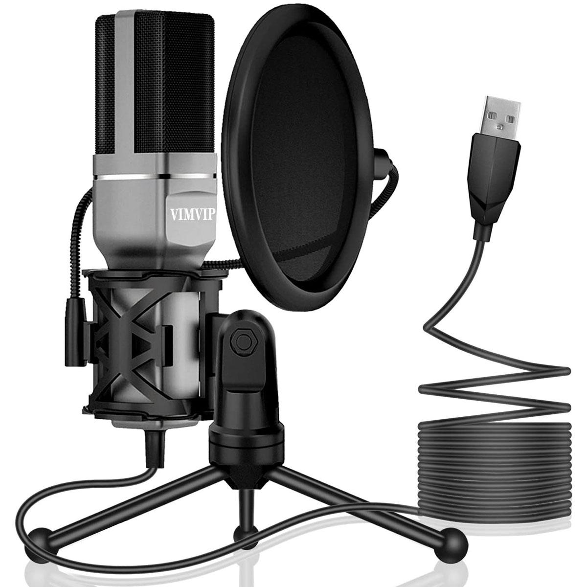 VIMVIP USB Computer Microphone for $19.49