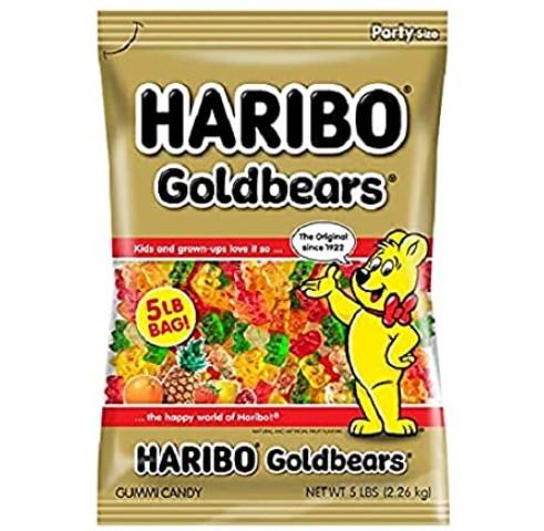 5Lbs Haribo Goldbears Gummi Candy for $10.81