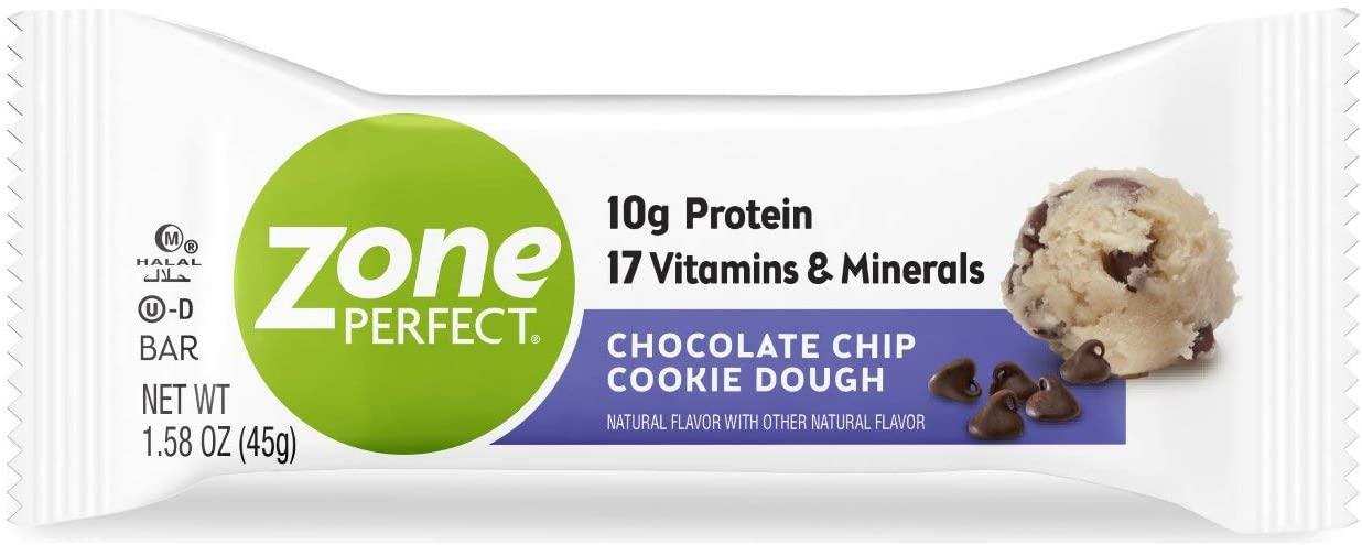30 ZonePerfect Chocolate Chip Cookie Protein Bars for $14.15