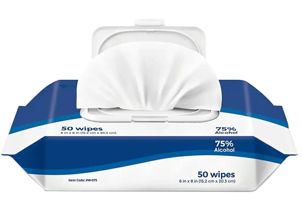 50 Hand Sanitizer Alcohol Wipes for $0.79 Shipped