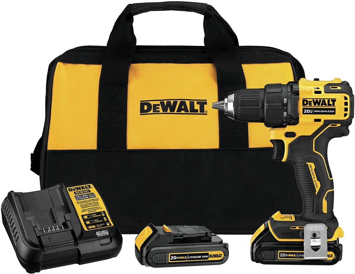DeWalt Atomic 20V Max Cordless Brushless Compact Drill for $99 Shipped