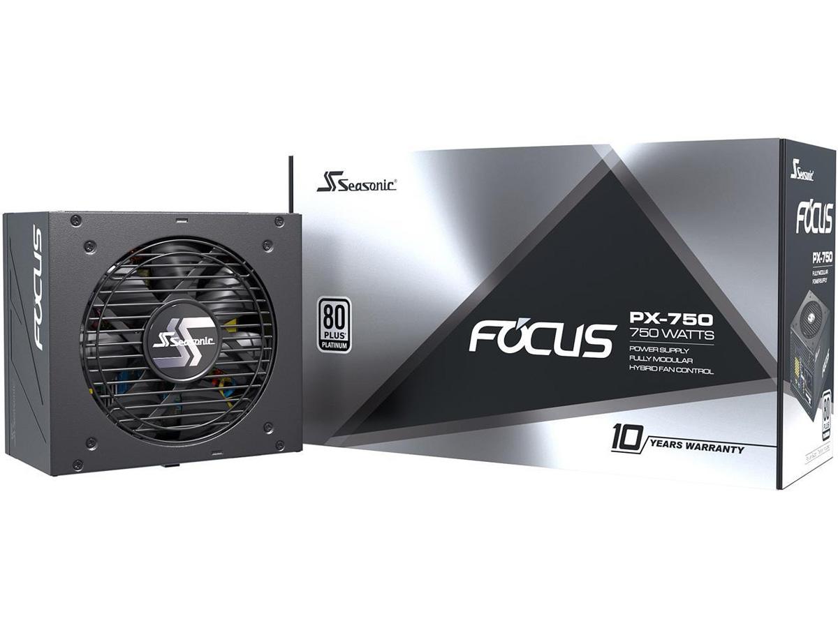 Seasonic Focus PX-750 750W 80+ Platinum Full-Modular Power Supply for $119.99