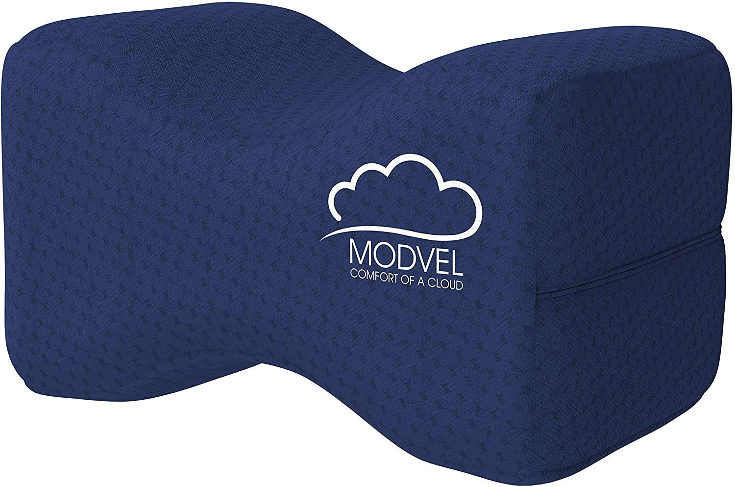 Modvel Memory Foam Orthopedic Knee Pillow for $12
