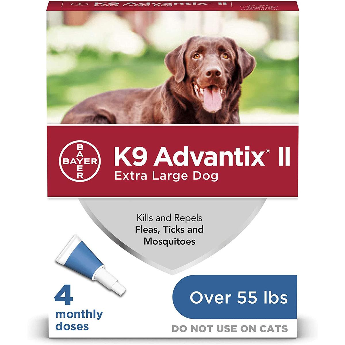 Bayer K9 Advantix II Flea and Tick Prevention for $12.35 Shipped