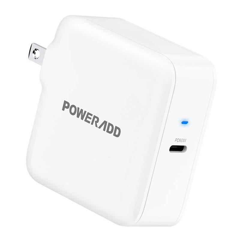 Poweradd 60W 1-Port USB C Charger for $6.90