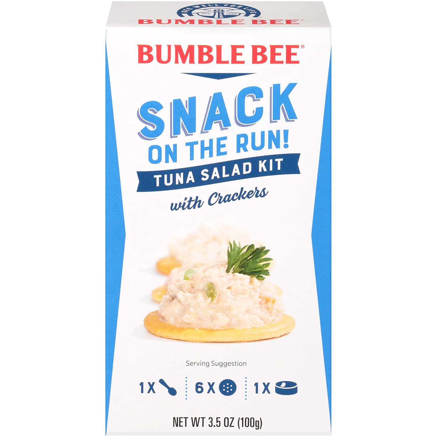 12 Bumble Bee Snack On The Run Tuna Salad with Crackers for $10.09 Shipped