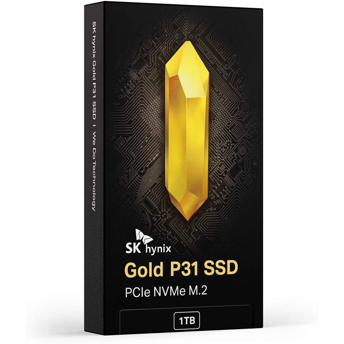 SK hynix Gold P31 PCIe NVMe Gen3 1TB M2 SSD for $114.74 Shipped