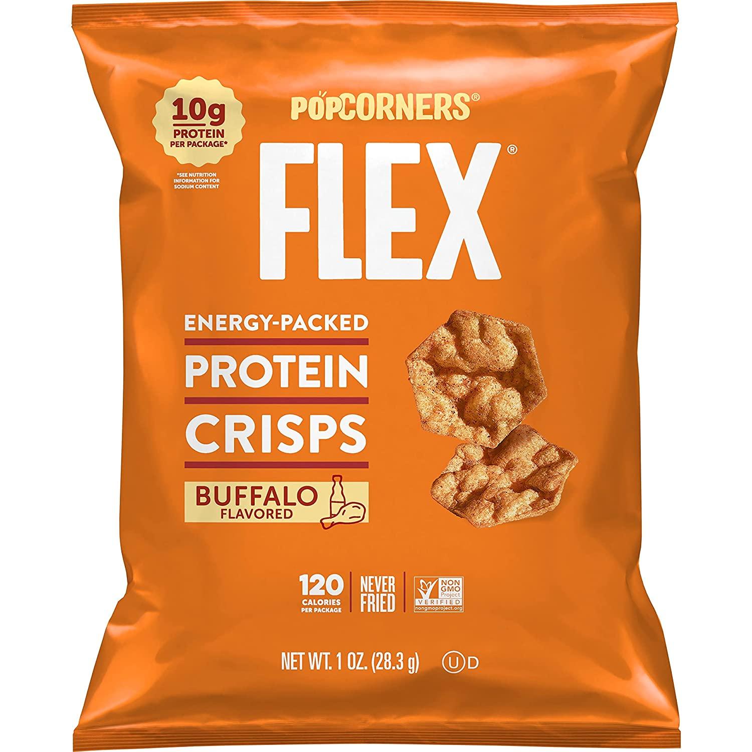 Popcorners Flex Protein Crisps Buffalo for $12.74 Shipped