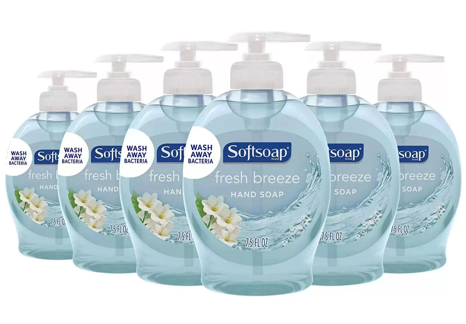 6 Softsoap Fresh Breeze Moisturizing Liquid Hand Soap for $4.15 Shipped