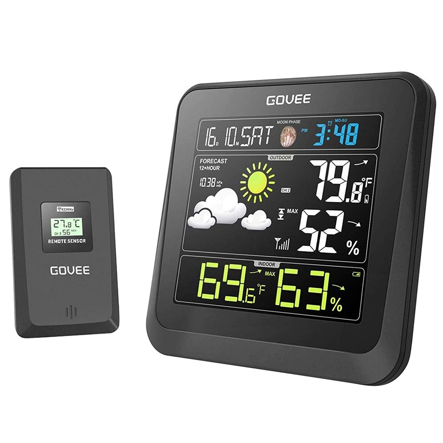 Govee Wireless Weather Station with Outdoor Sensor for $21.99 Shipped