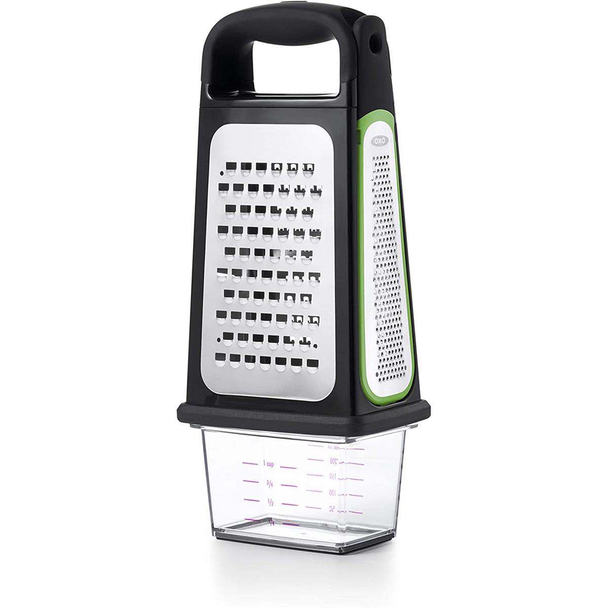 OXO Good Grip Etched Box Grater with Removable Zester for $20.99