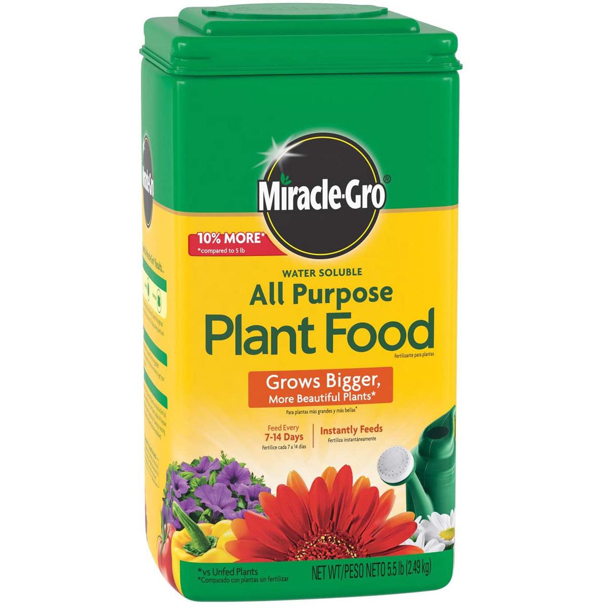 Miracle-Gro Water Soluble All Purpose Plant Food for $10.48