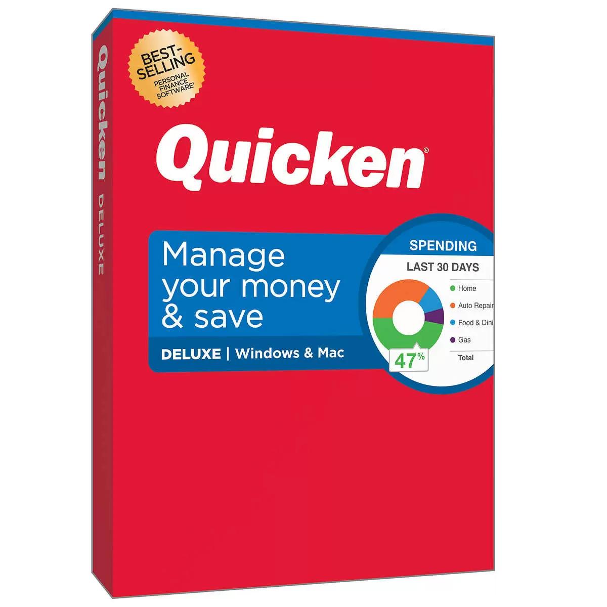 Quicken Finance Management Subscriptions for $26.98 Shipped