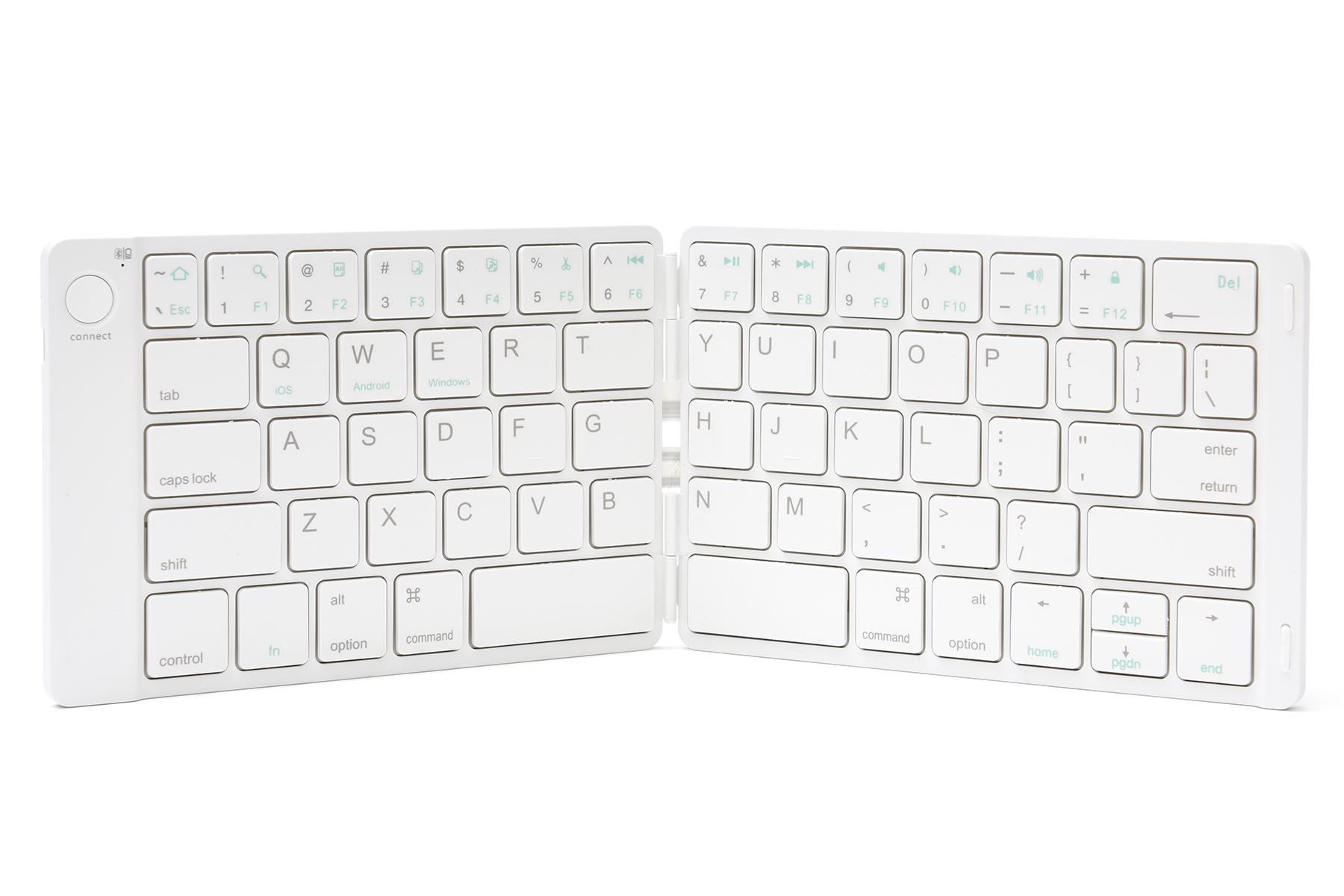 Motile Wireless Multi-Device Bluetooth Folding Keyboard for $9.88