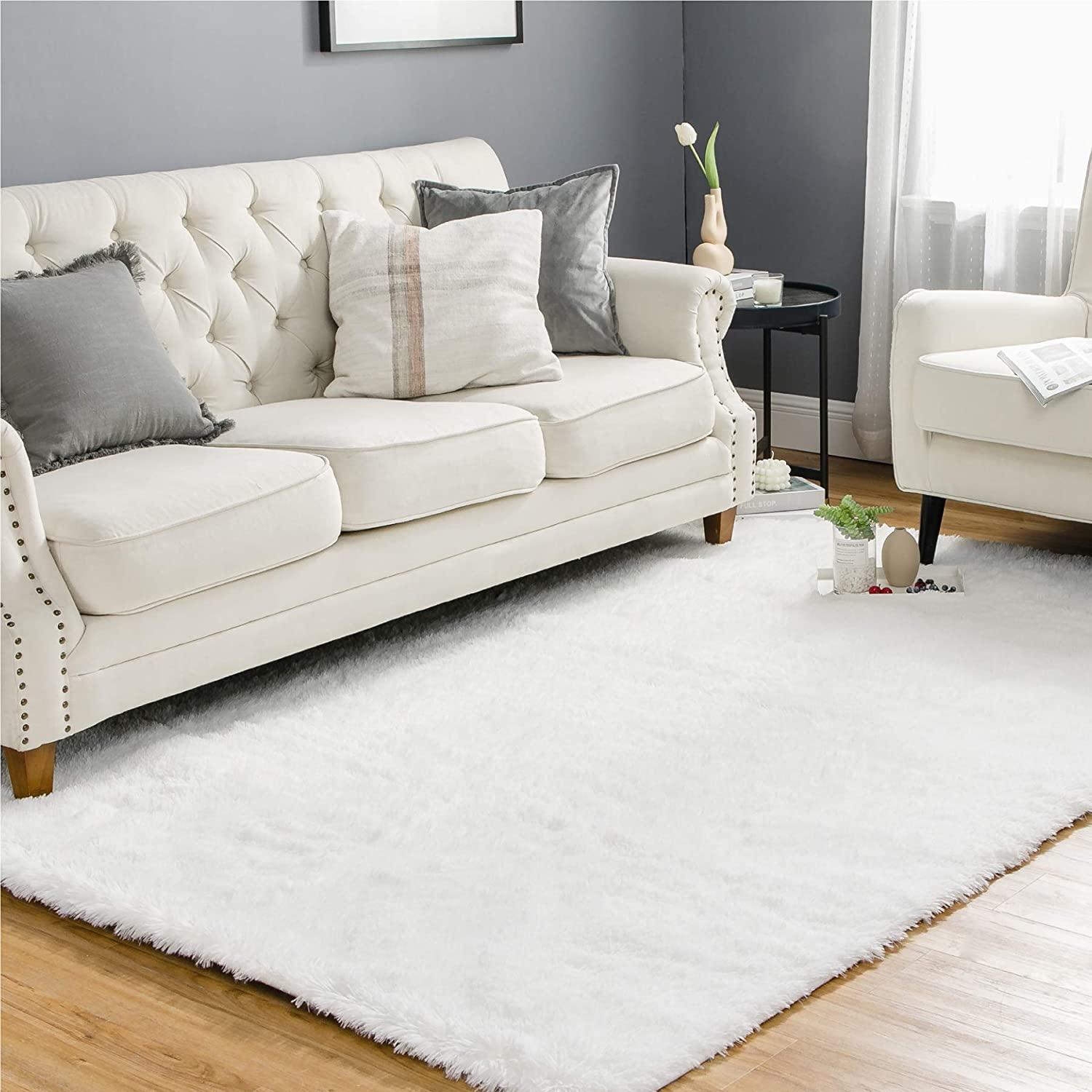Bedsure Fluffy Area Rug for Living Room for $32.99 Shipped