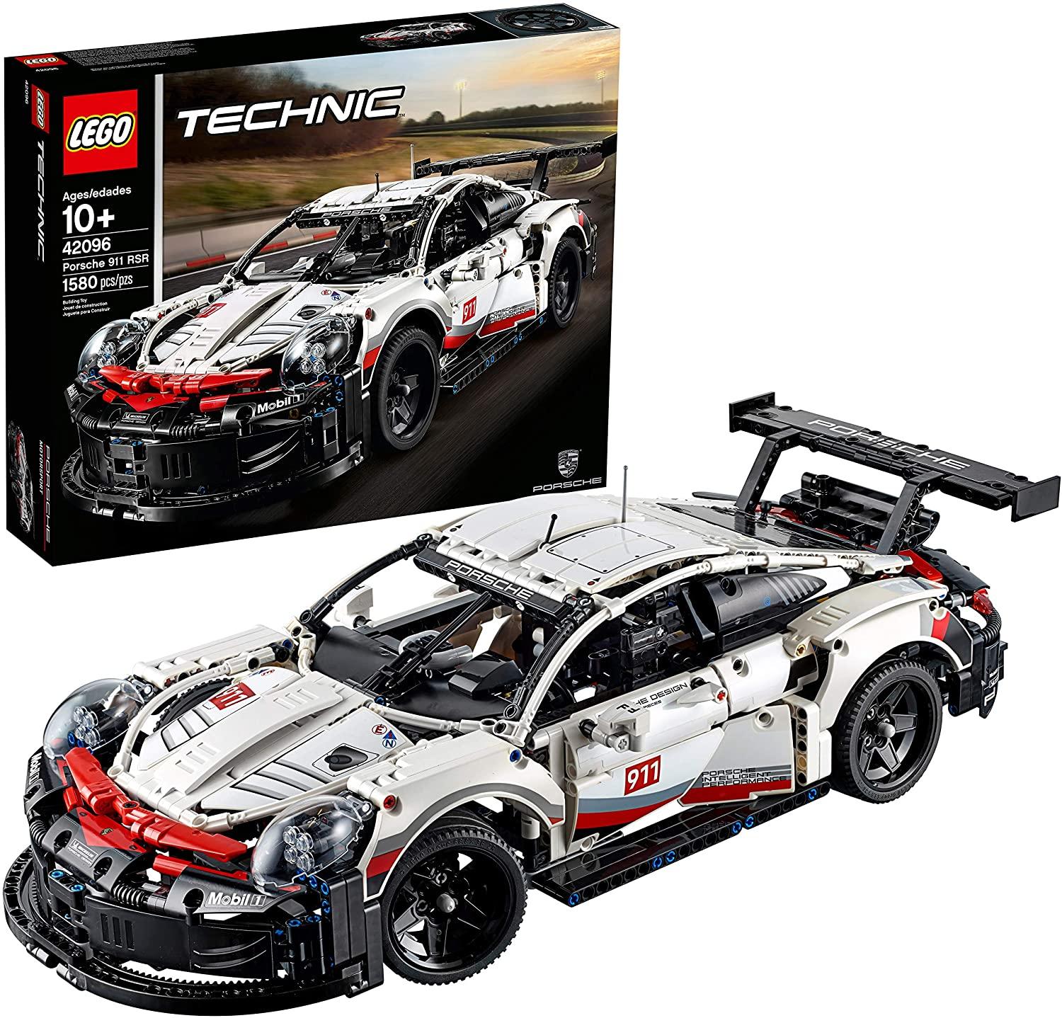 1580-Piece LEGO Technic Porsche 911 RSR Race Car Building Set for $119.99 Shipped