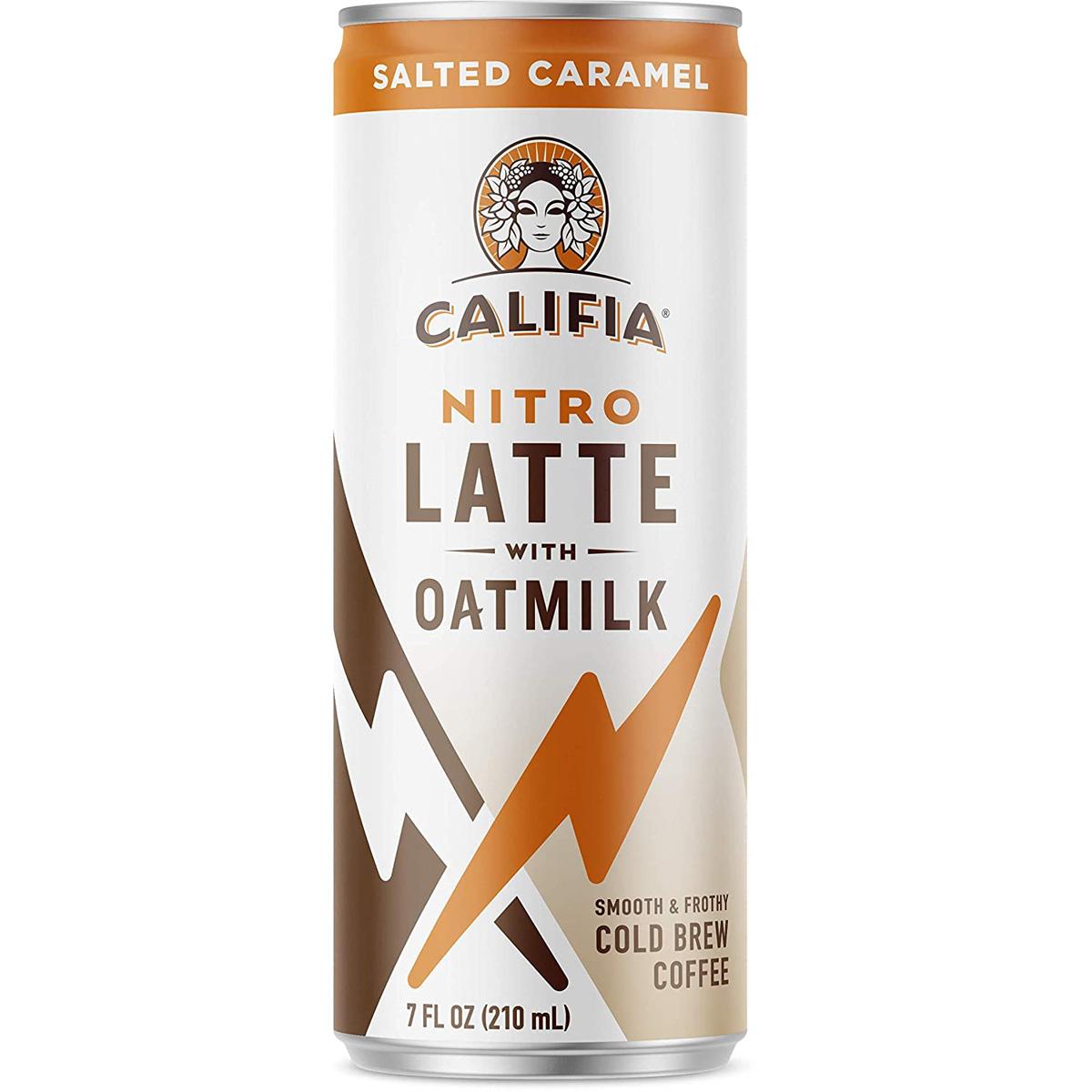 12 Nitro Cold Brew Coffee Oat Milk Latte for $11.24