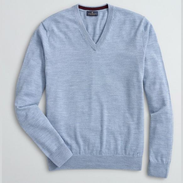 Brooks Brothers Washable Merino Wool V-Neck Sweater for $25.49 Shipped