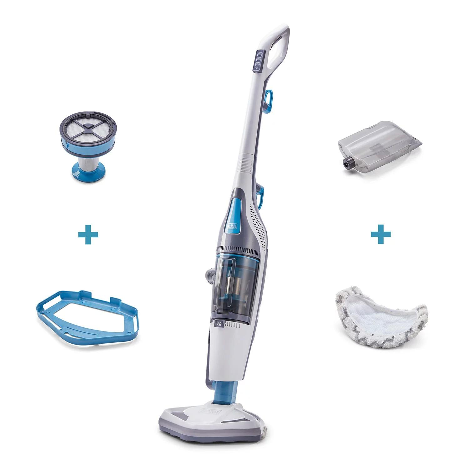 Black and Decker Corded Steam Mop and Vacuum for $69 Shipped