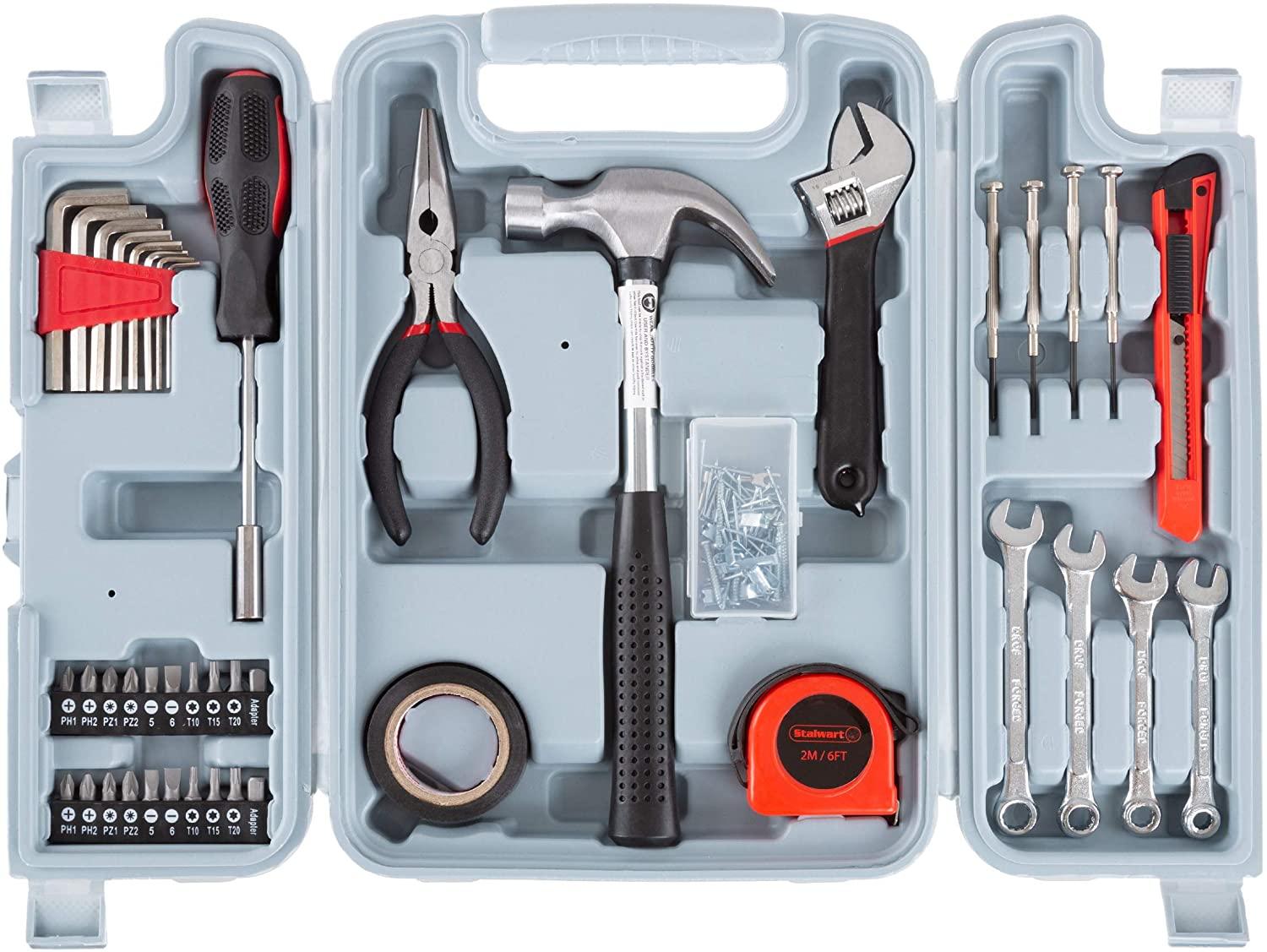 Stalwart 124 Piece Tool Kit for $15.85