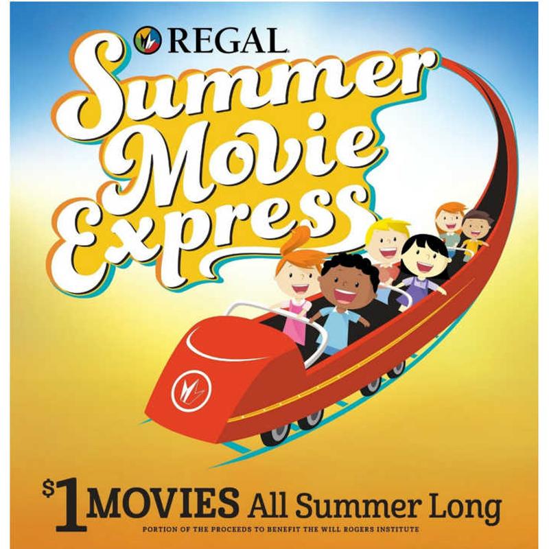 2021 Regal Summer Family Movie Express for $1