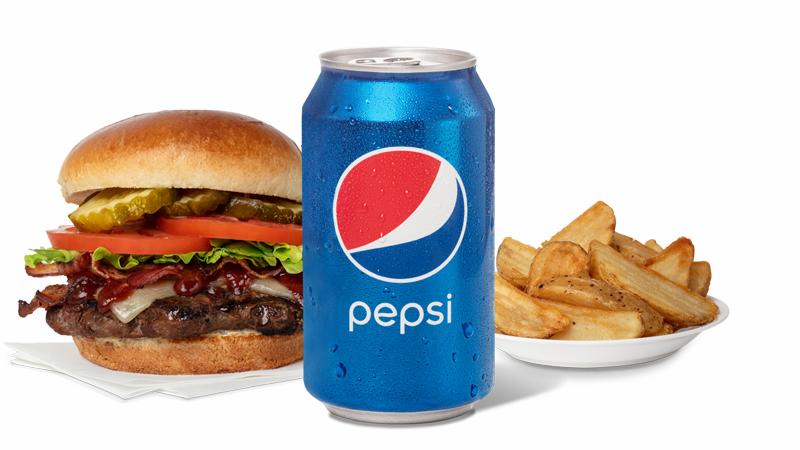 Free Pepsi with Burger Purchase